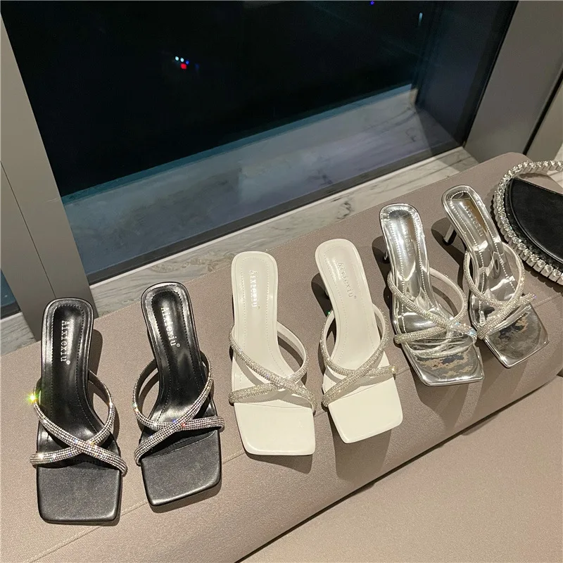 

Туфли женские низкие летние с перекрестной шнуровкой и квадратным носком