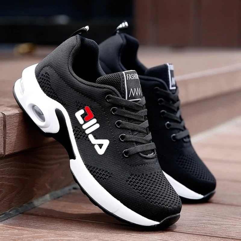 New Running Shoes Ladies Breathable Women's Sneakers Summer Light Mesh Air Cushion Sports Shoes Outdoor Lace Up Training Shoes