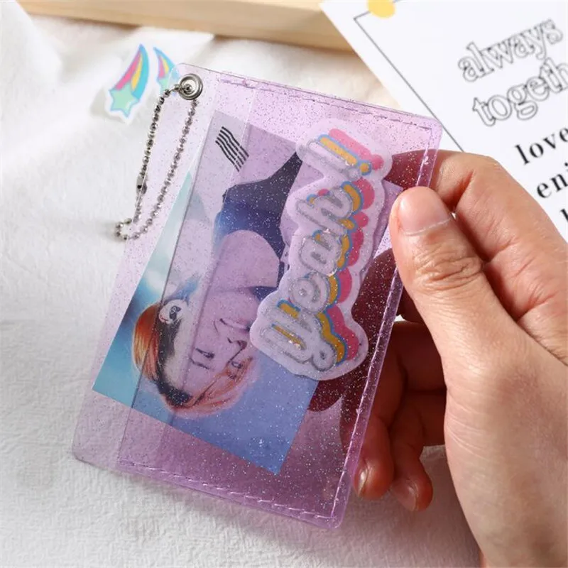 Transparent Women Purse PVC Clear Jelly Bag Mini Money Wallet Card Holder Clear wallet ladies purse wallet Jelly Card Holder images - 6