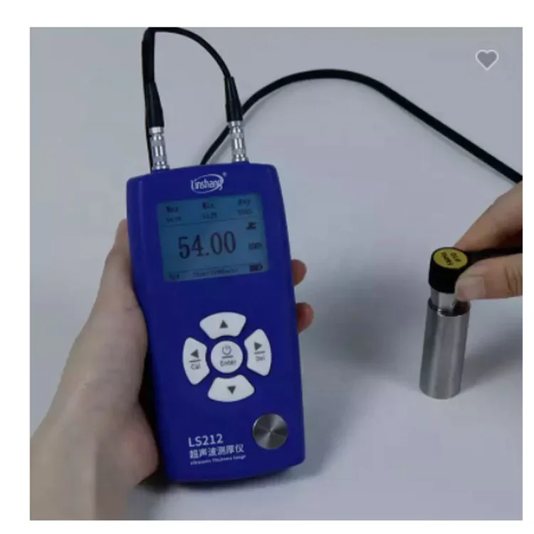 LS212 Цифровой ультразвуковой инструмент для измерения толщины стенки UT