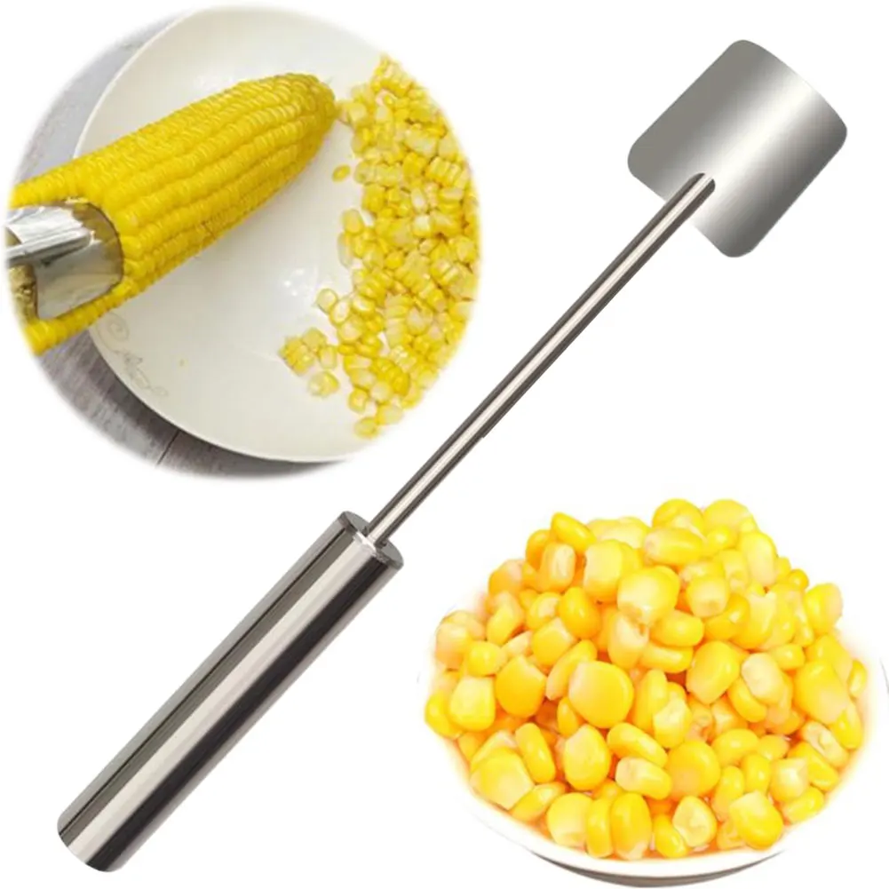 Овощечистка для кукурузы из нержавеющей стали легко очищаемая молотарка