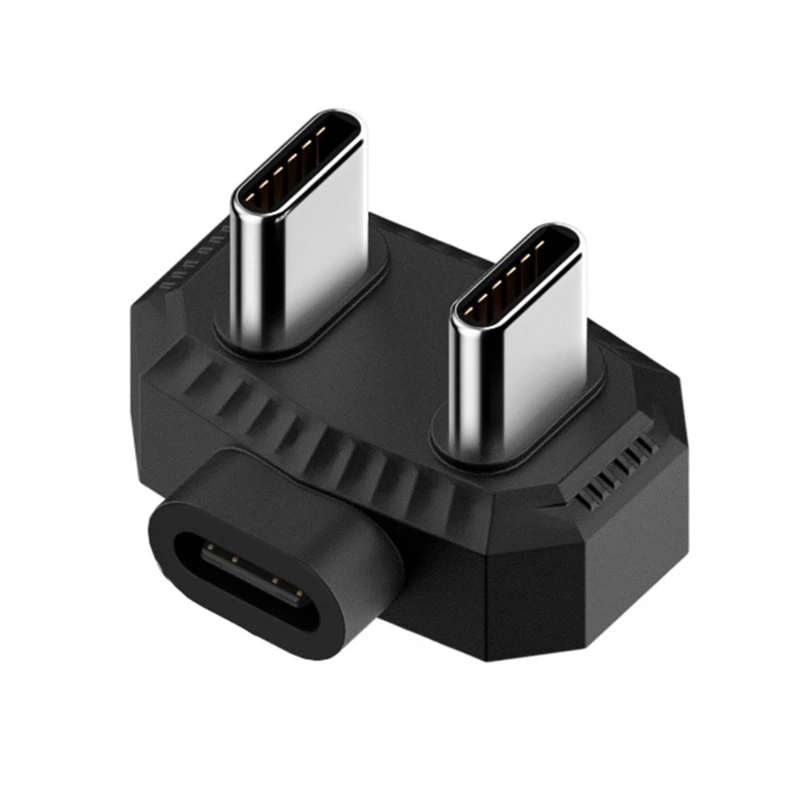 Интерфейсы USB C мама и двойной тип адаптер папа поддержка быстрой зарядки K1KF