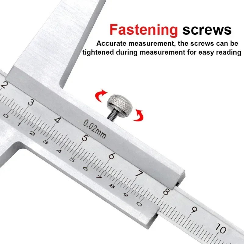 0-150 мм штангенциркуль глубины 0 02 прецизионный деревообрабатывающие