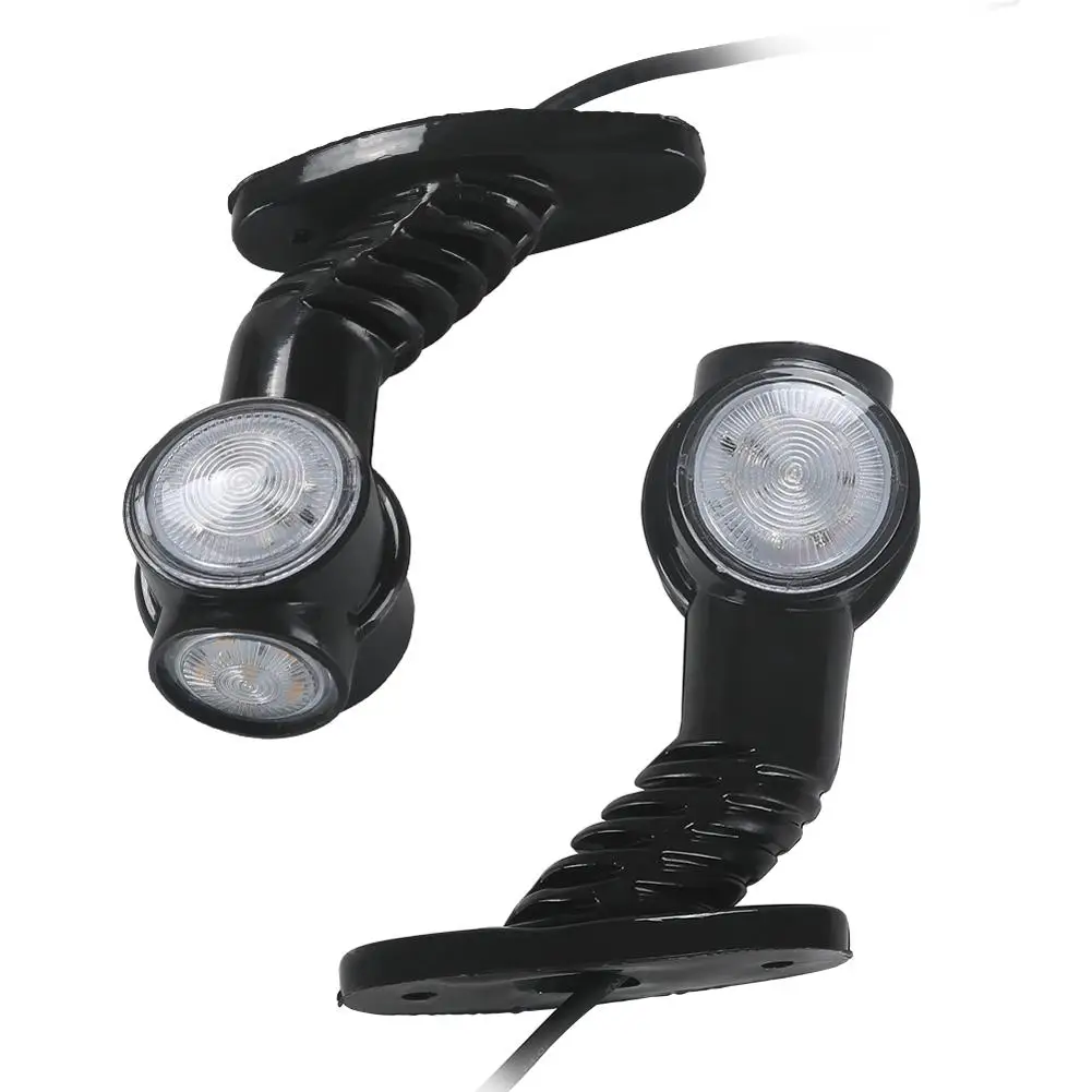 

2 шт., задние габаритные огни для грузовика, 12-24 В