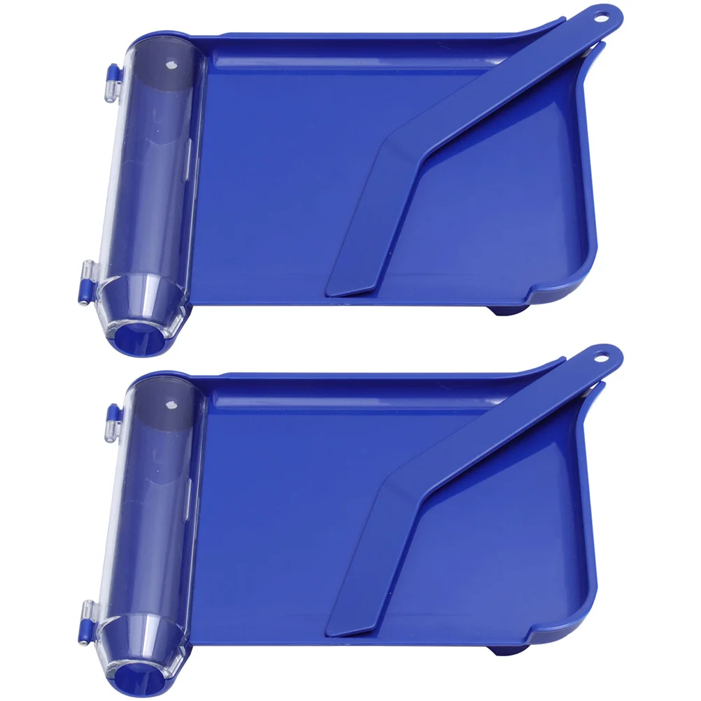 

2 Sets Counting Tray with Spatula Nice Safe Pill Tray with Spatula Practical Dispenser
