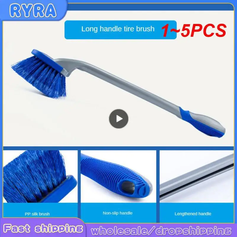 

1~5PCS Car Wash Kit Wheel Soft Brush Tire Cleaner Washing Tools For Auto Detailing Motorcycle Wheel Scrub Cleaning Tools