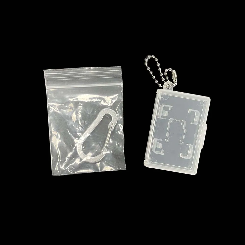 100 шт. мини-футляр брелок-коробка для Nintend Switch OLED карман игровых карт портативный