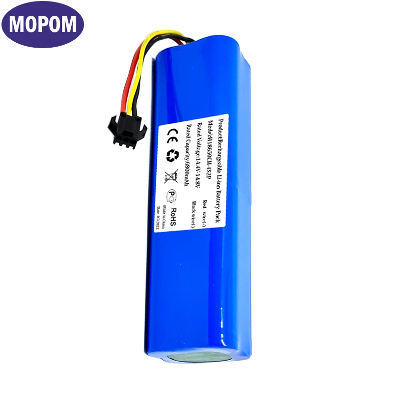 

New 5600mAh/6800mAh Li-ion Battery For Lenovo T1S Pro Robot Vacuum Cleaner