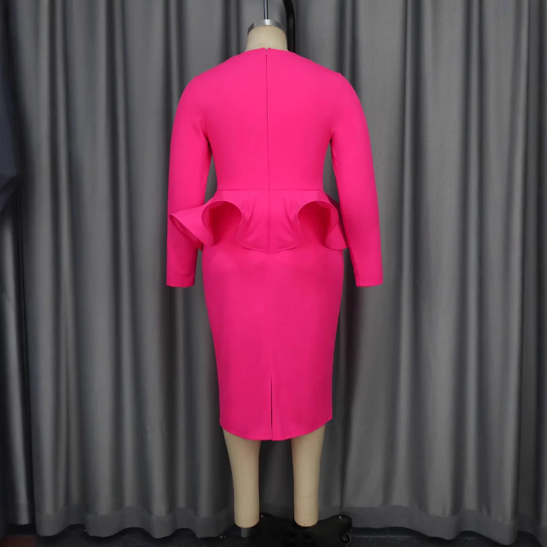 Бальные платья с длинными рукавами для женщин 3D бутон цветка животик скрытый