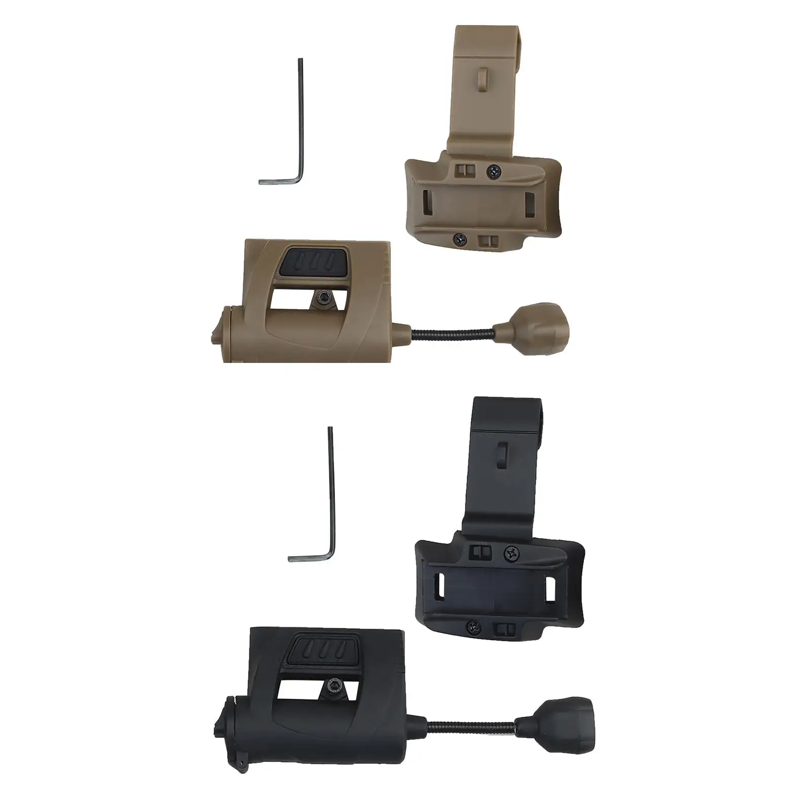 

Helmet Light Set Lamp Torch Battery Powered Flashlight for Survival