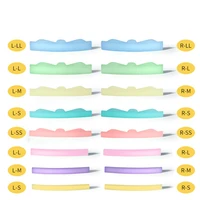 8 pairs eyelash perming pad silicone eyelashes perming curler reusable lash lift shield pads for perfect lasting eyelash lifting