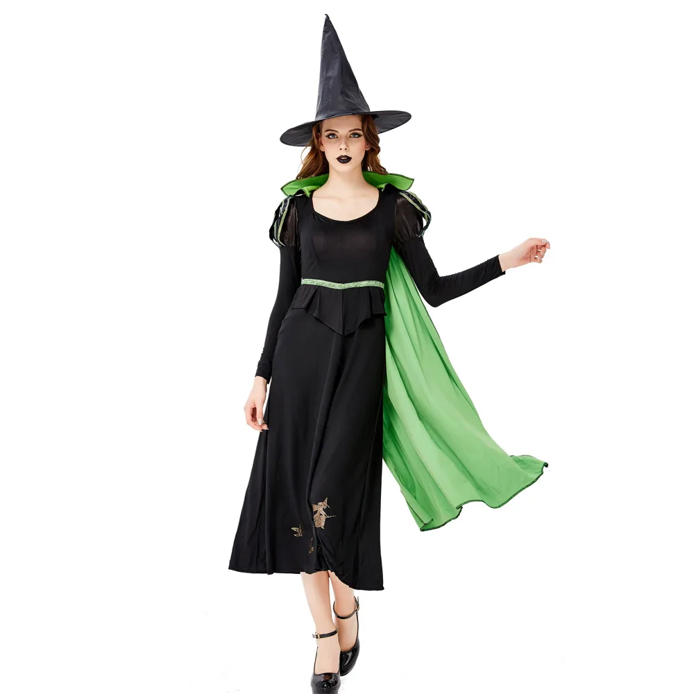 

Маскарадный костюм на Хэллоуин, праздник немертвых ведьм, День мертвых, страшный костюм вампира, косплей-костюм