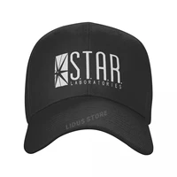 star s t a r labs baseball cap fashion men the flash gotham city comic books snapback hat high quality trucker cap gorras