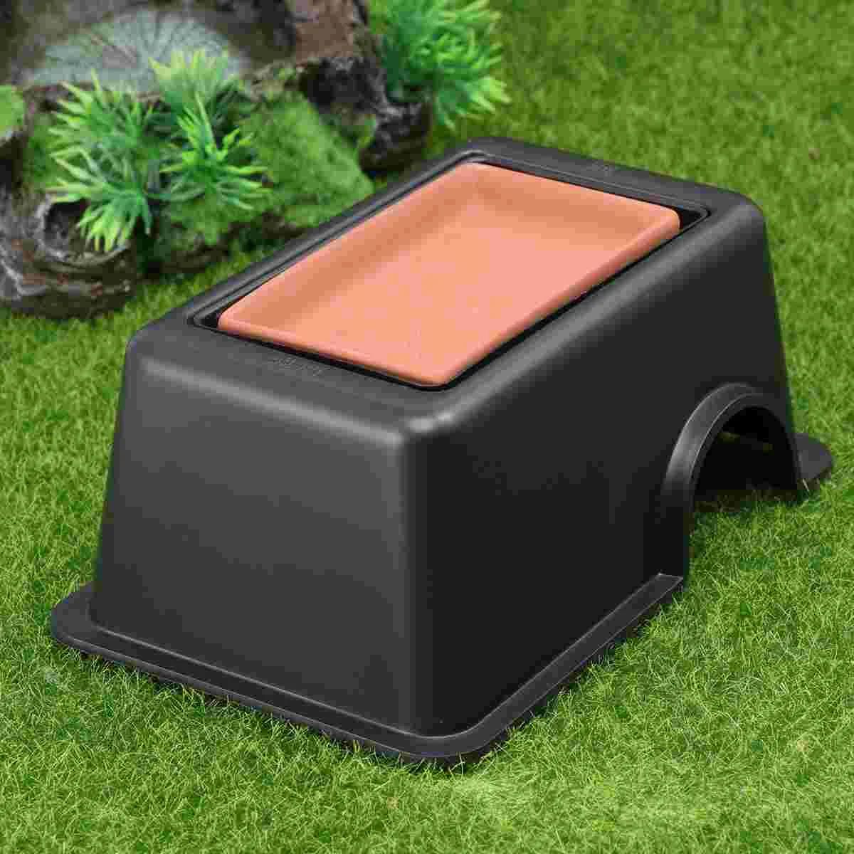 

Reptile Accessories Reptile Hides Spider Hideout Water Tray Lizard Hide Box Reptile Rest Place Reptile Hide Box Reptile Cave