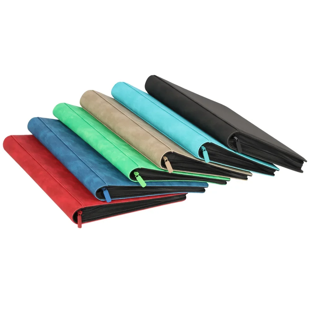 

TopLoader binding Hold 216 Toploaders, жесткие чехлы, 9 карманов, для торговли, альбом для хранения, боковые загрузочные рукава, держатель TCG