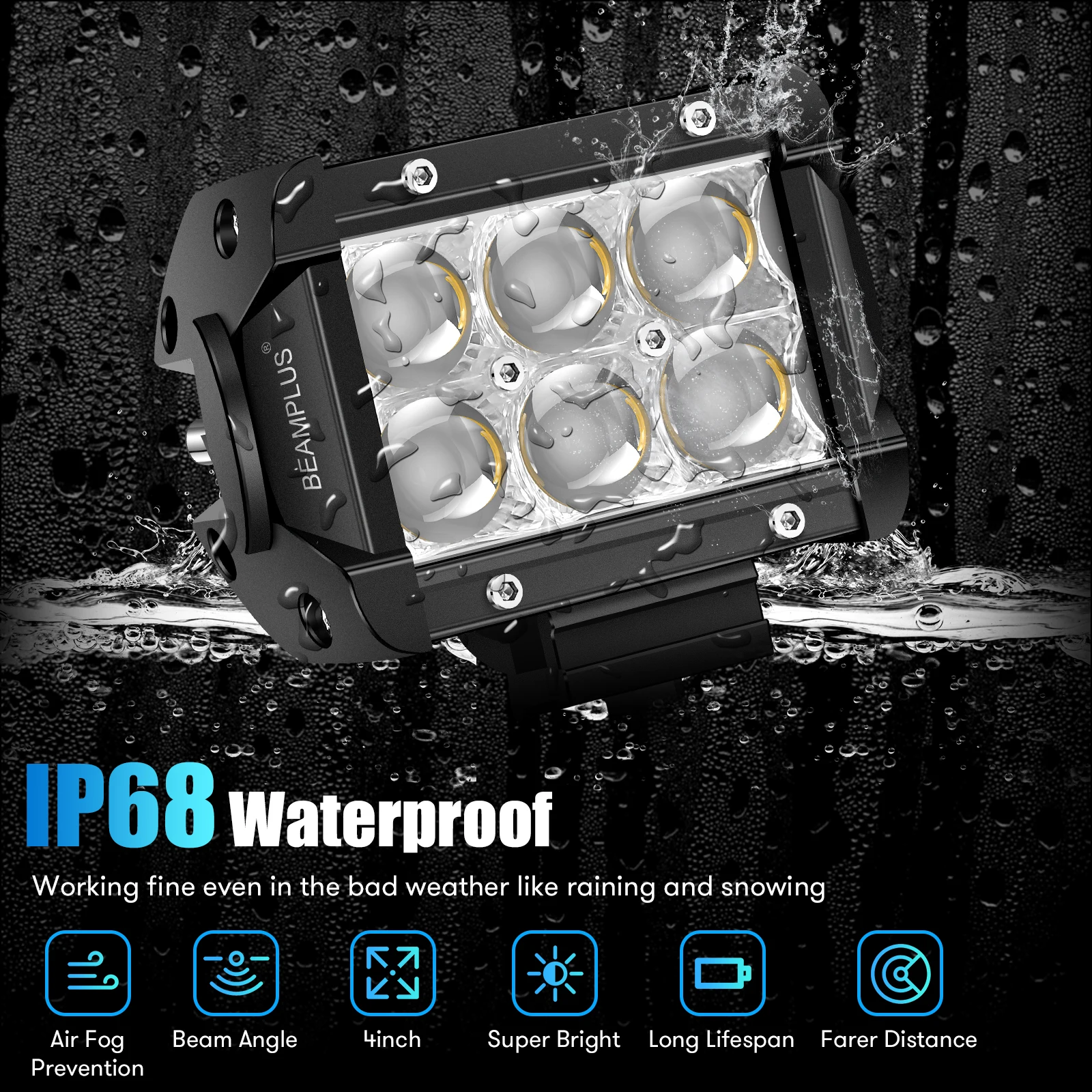 Светодиодная панель рабочего освещения Cree многоцветный светильник для