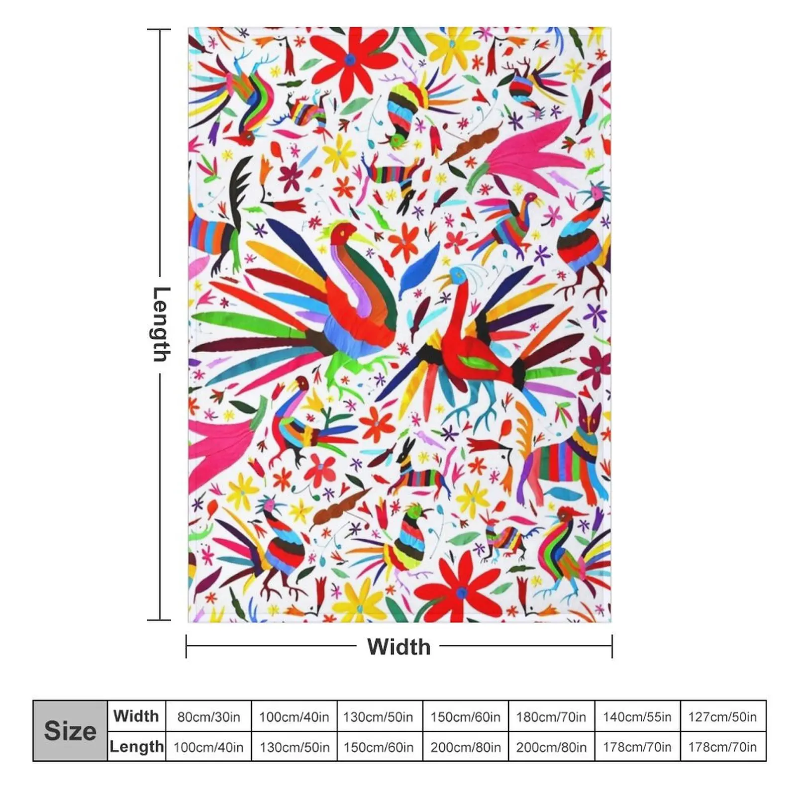 Tenango otomi декоративное одеяло для сна на заказ Рождественские декоративные одеяла