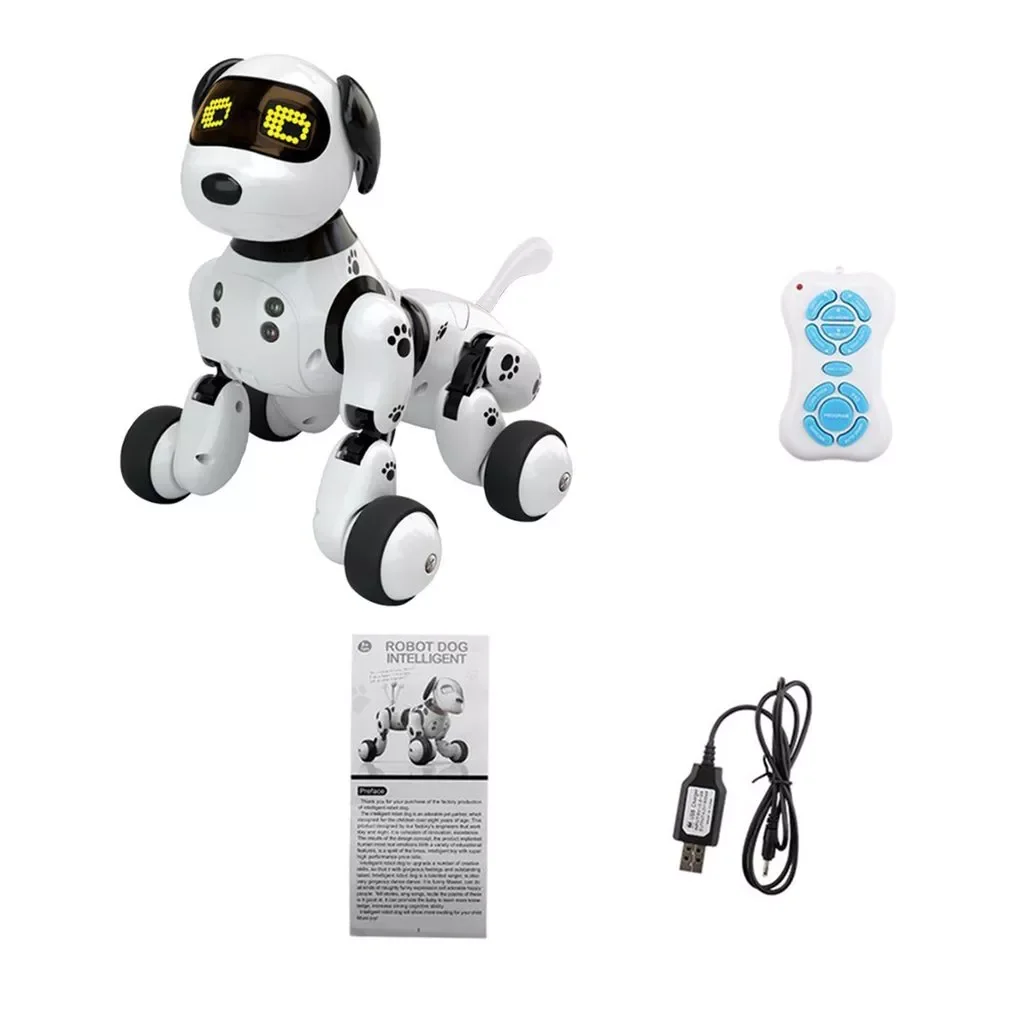

Robot Dog Electronic Pet Intelligent Dog Robot Toy 2.4G Smart Wireless Talking Remote Control Kids Gift For Birthday
