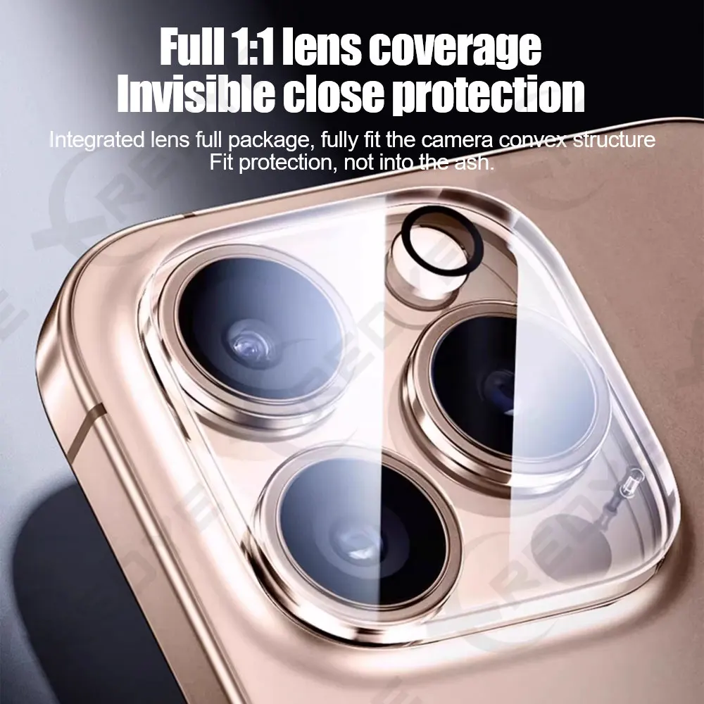 5 шт. закаленное стекло с полным покрытием для iPhone 16 Pro Max 15 защитная пленка экрана