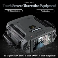 1200m hd 4g digital night vision device laser rangefinder with 5 5 inch touchscreen night vision view camera for outdoor hunting