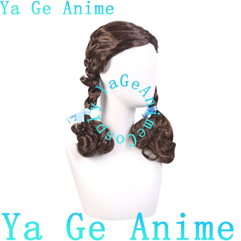 Фото Парик для косплея Дороти из «Волшебника страны Оз» от Ya Ge Anime Store, для школьных и сценических выступлений, для образа аниме-персонажа №3