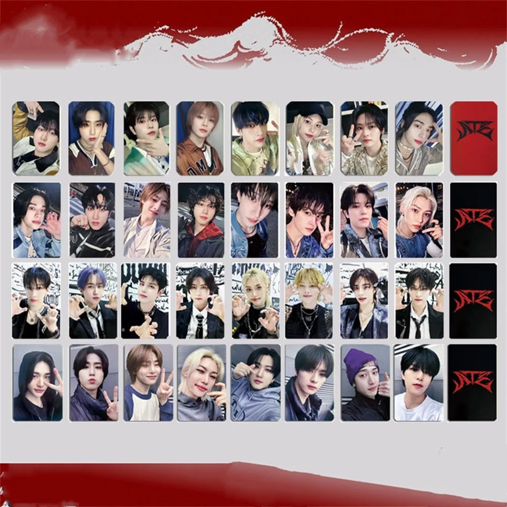 KPOP Felix Hyunjin Bangchan Changbin новый альбом ATE фотокарта 8 шт./компл. двухсторонние карты
