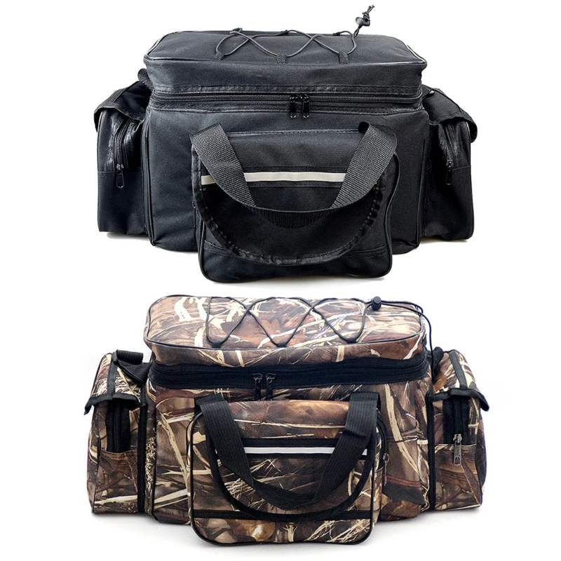 

Multifunctional Fishing Tackle Lures Bag Shoulder Bag Waist Pack Large Capacity