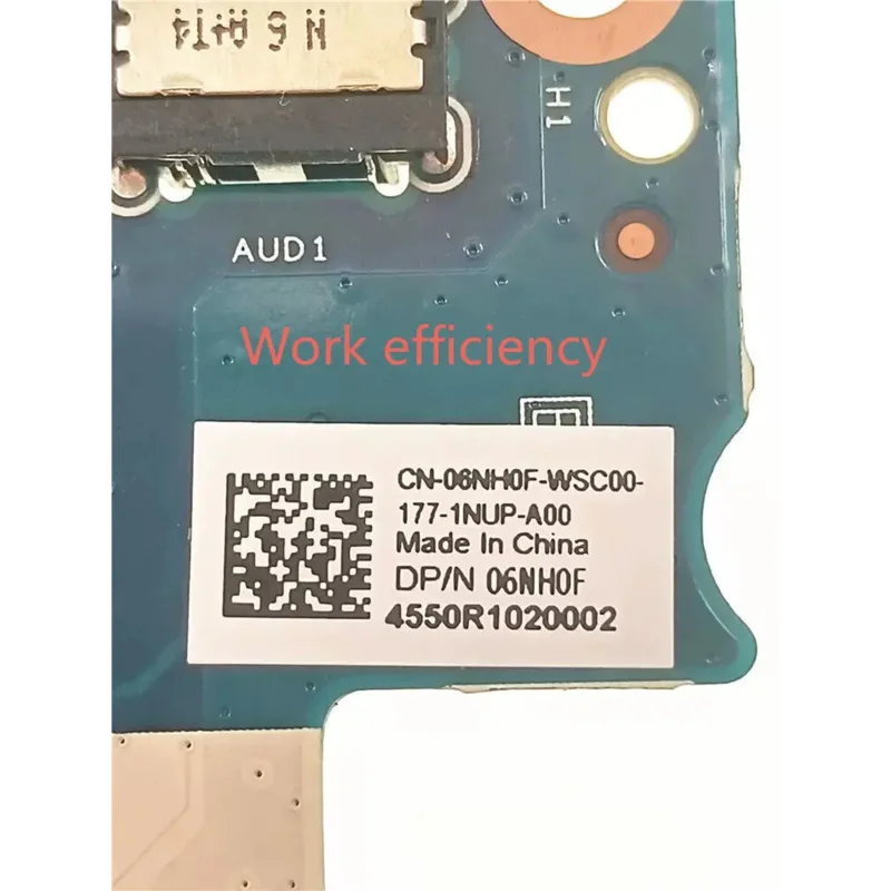 USB аудиоплата SD-карта Rearder IO плата для Dell Vostro 5510 5515 6NH0F 06NH0F