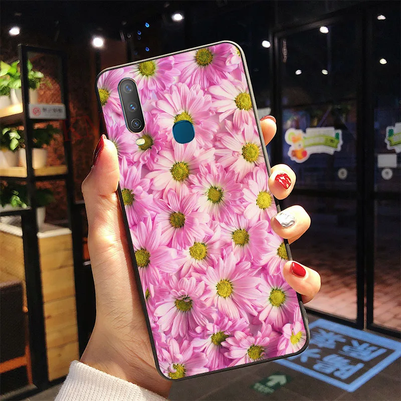 ДЛЯ VIVO U3X U10 1904 1901 Женская Мягкая обложка чехол для vivo 1902 Coque Fundas Silicon бампер Cover