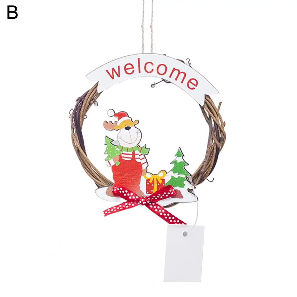 Рождественская гирлянда красивая портативная декоративная подвеска-кольцо в