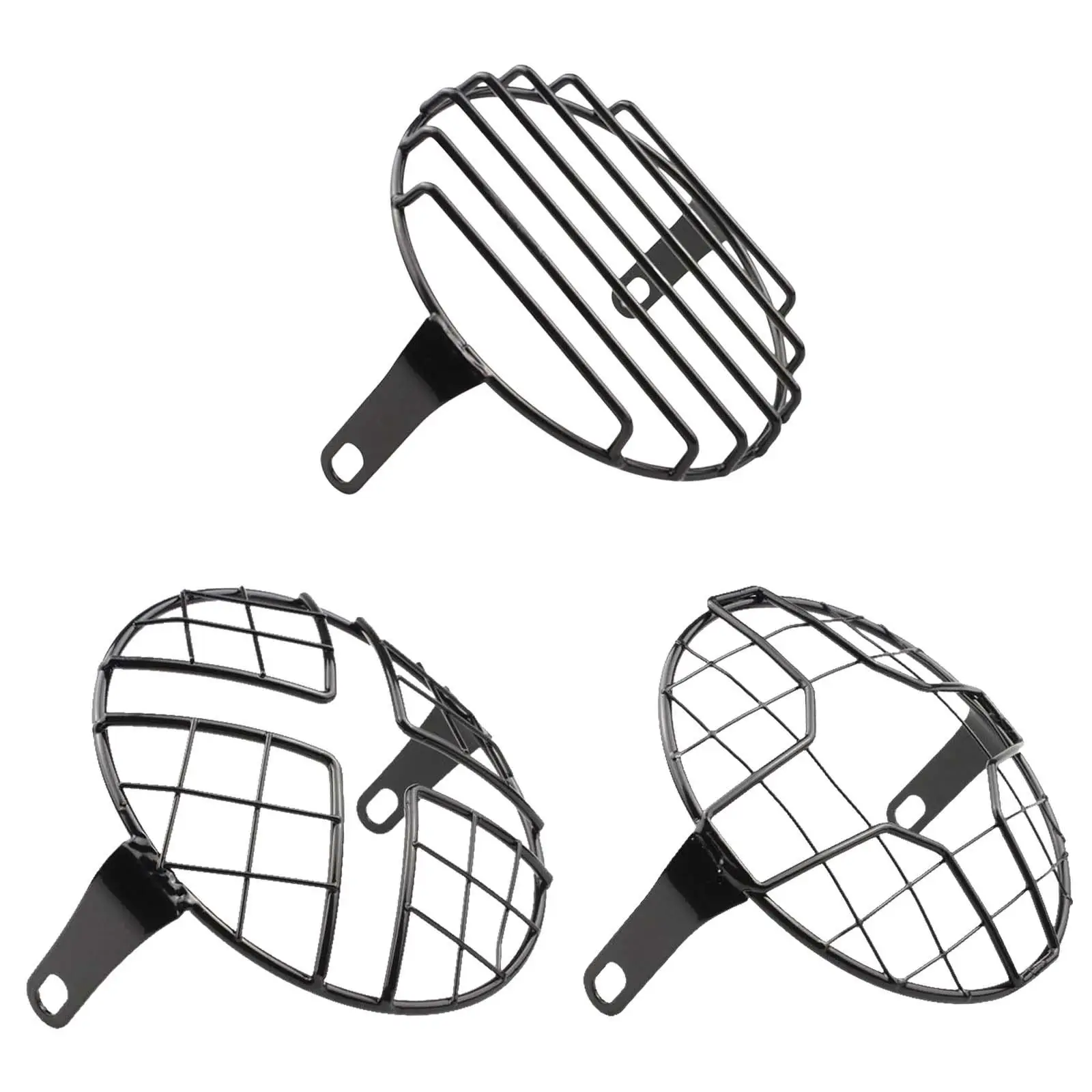 

Round 5.75" Motorcycle Mesh Protector for Modification