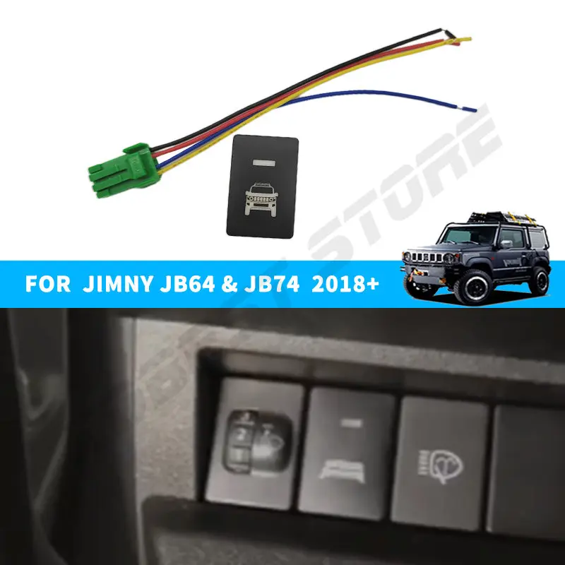 

Jimny JB74 Accessories Switch for Suzuki Jimny Gen4 JB64 JB74 2018 2019 2020 2021 2022 2023 Spot Lights Switch