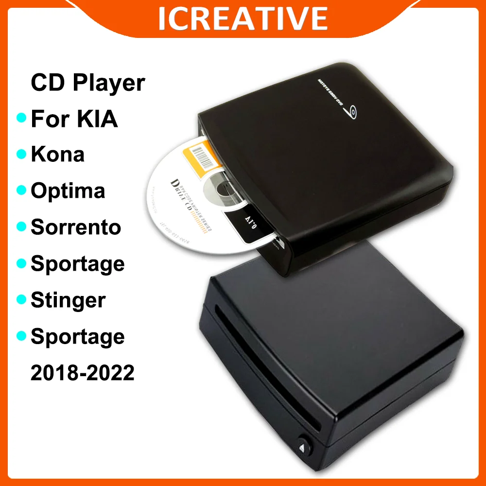 For Kia Kona Optima Sorento Sportage Stinger 2018 2019 2020 2021 2022 Usb Plug And Play Mutlmedia Player