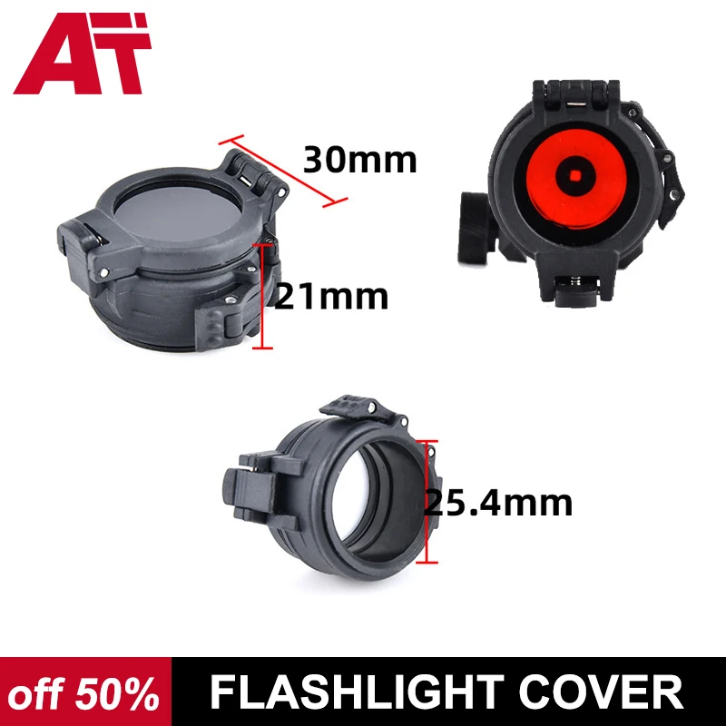 Wadsn Flashlight IR Fitter Cover for Tactical M300 M600 Surefir IR Flashlight M640 Scout Light Diffuser Infra-Red Light Cover