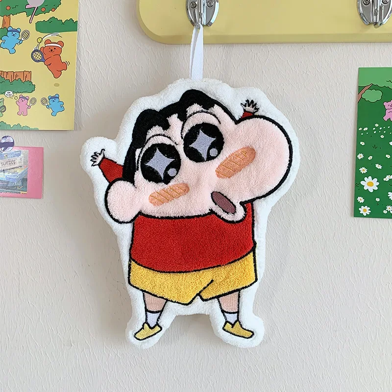 1 шт. Аниме Crayon Shin Chan полотенце для рук утолщенное Впитывающее детское мягкое