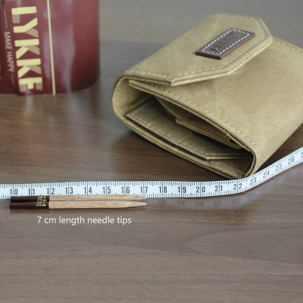 LYKKE 3 5 дюйма (7 см) пар стартовый набор сменных круговых спиц