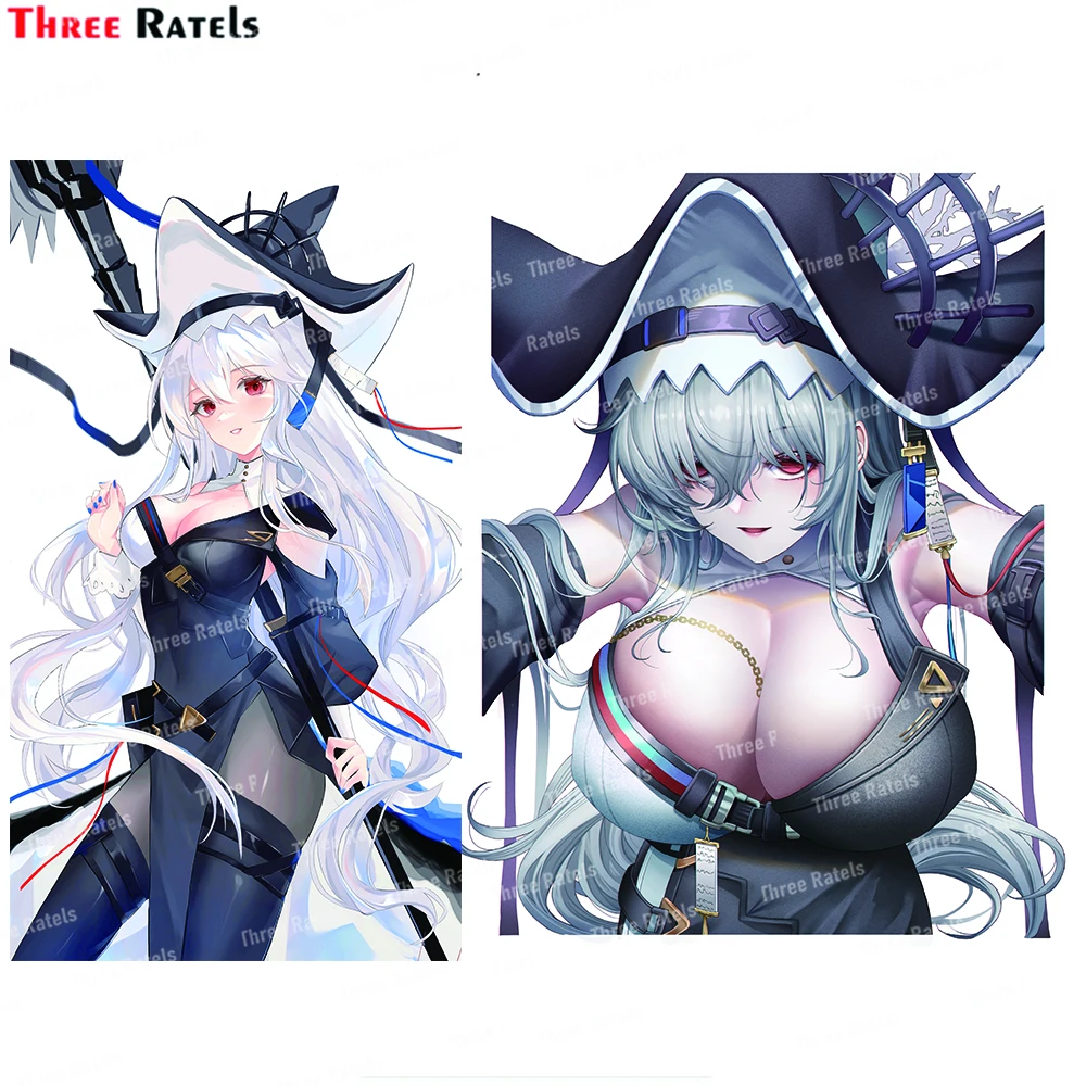 

Наклейки для скейтборда Three Ratels I224 Specter And Specter, наклейки для Macbook, наклейки для багажа, скейтборда, аниме украшение