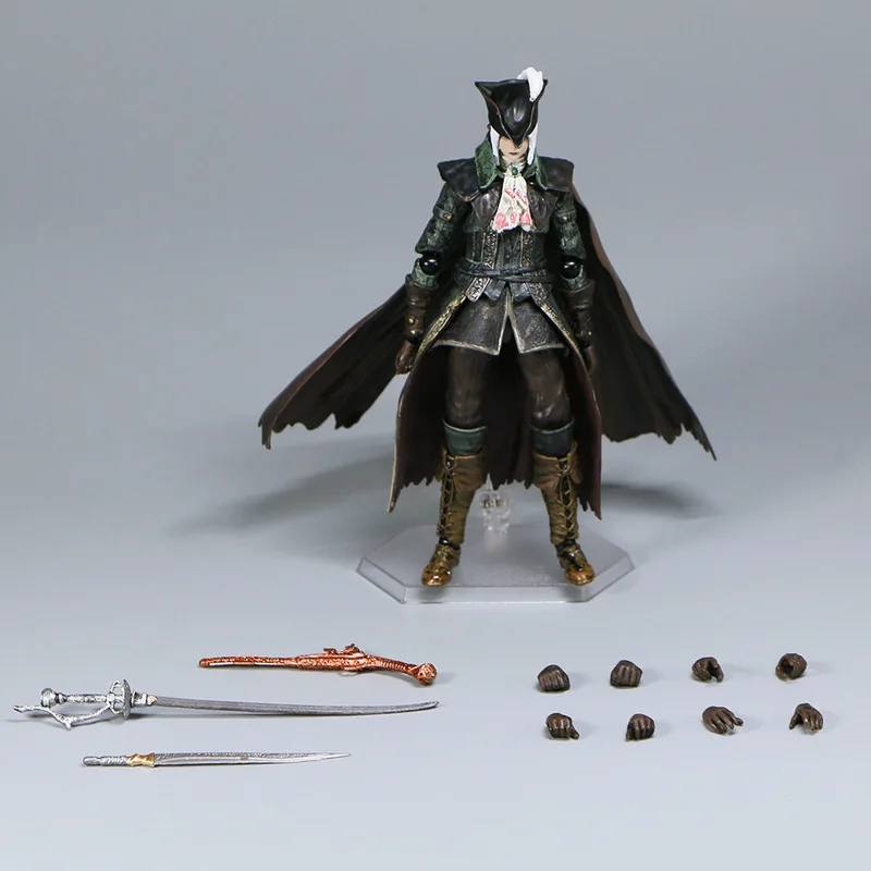 Фото Горячая новинка: Фигурка Figma 536 Мария из Астральных Воронок (Bloodborne) DX, ПВХ, коллекционная аниме-фигурка, модель, игрушка, подарок №3