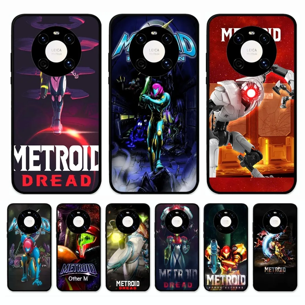 Game M-Metroid Phone Case For Huawei Mate 10 20 30 40 50 Lite Pro Nova 3 3i 5 6 SE 7 7SE