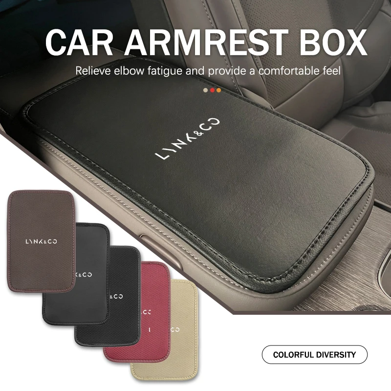 Чехлы на центральные консоли автомобиля мягкий коврик для подлокотника