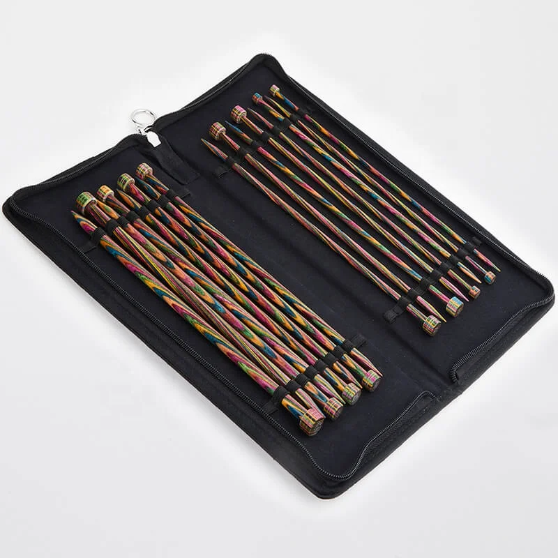 

KnitPro Symfonie Wood 35cm Single Pointed Knitting Needle Set 20228