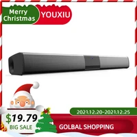 youxiu 20w sound bar wireless bluetooth speakers hifi stereo home theater tv soundbass surround sound dual subwoofers for tv pc