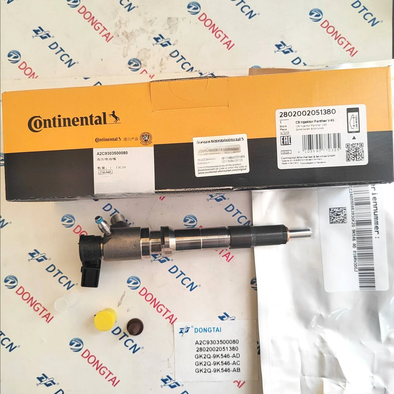 Оригинальный инжектор VDO Common Rail GK2Q9K546AD GK2Q-9K546-AD A2C 9303500080 GK2Q-9K546-AB JB3Q-9K546-AA 2011879 для FORD