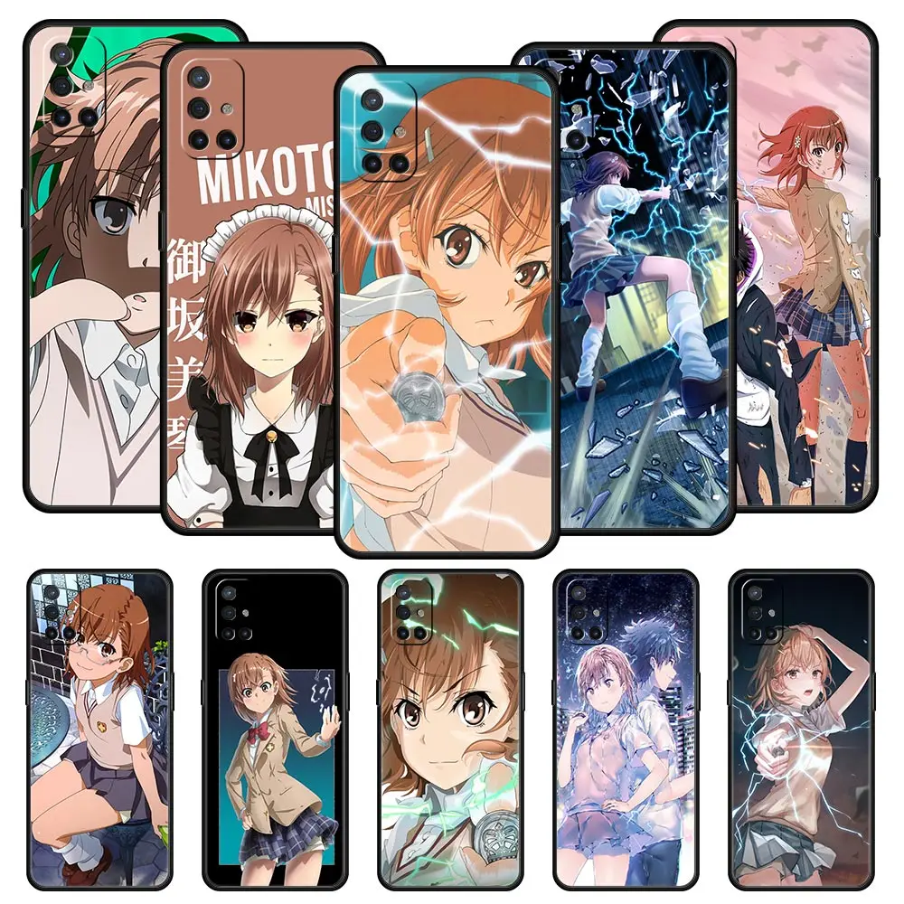 

Phone Case For OnePlus 10 9 Pro 9T 9R 9RT 8T 8 7 6T 7T Nord 2 CE 5G N200 N100 Cover Misaka Mikoto A Certain Scientific Railgun