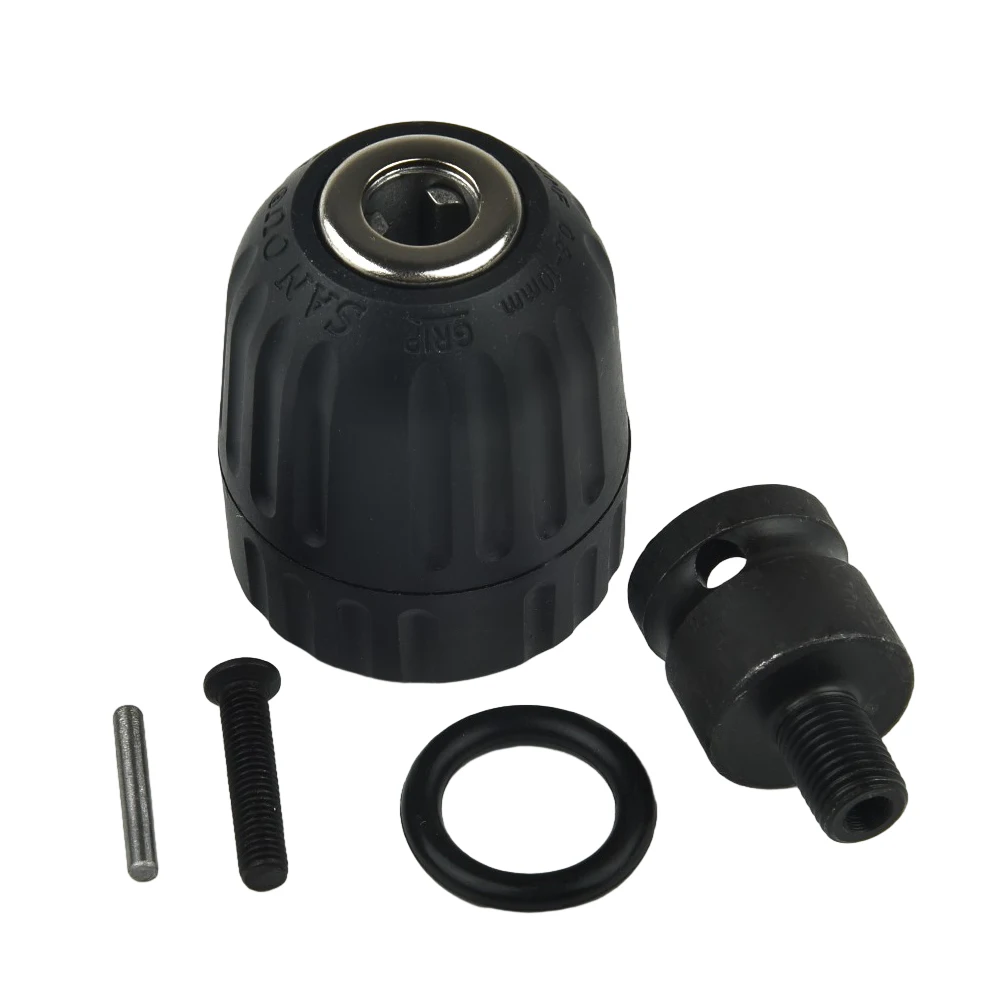 

Unique Locking Mechanism, Keyless Drill Chuck Adapter, Suitable for 1050W Impact Drills, Clamping Range 0 8 10mm