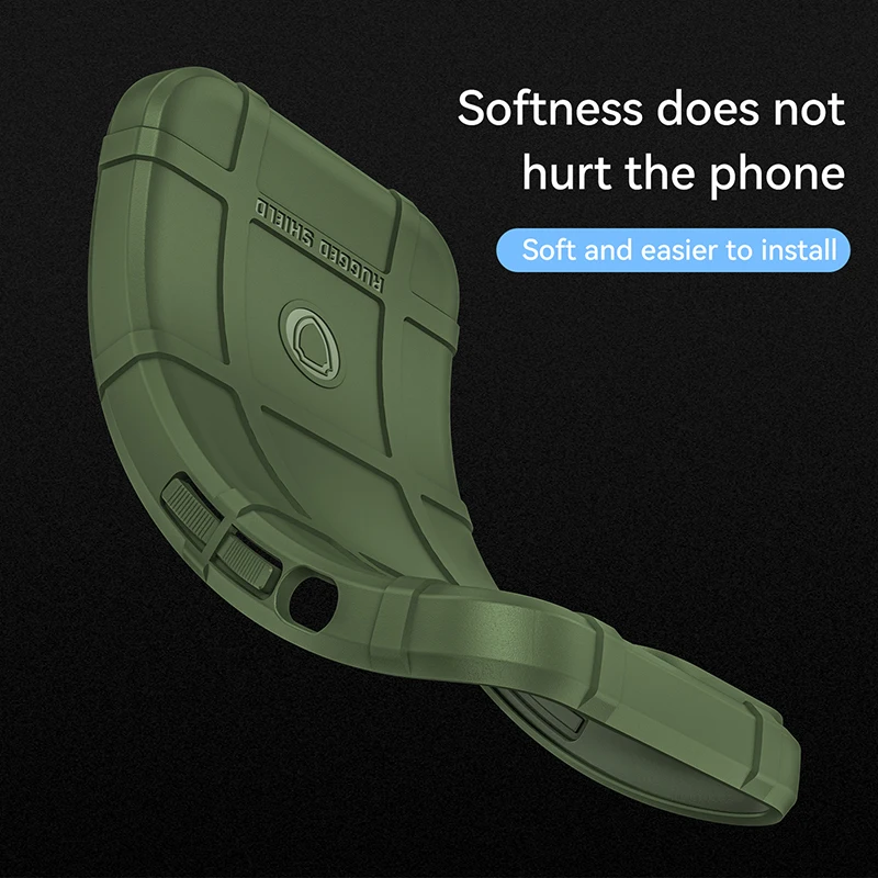 Rugged Fiber Shield Case For Samsung Galaxy S22 A13 S21 A32 S20 FE Plus Ultra A73 A53 A33 A23 A52 A72 A12 Armor Ring Case Cover