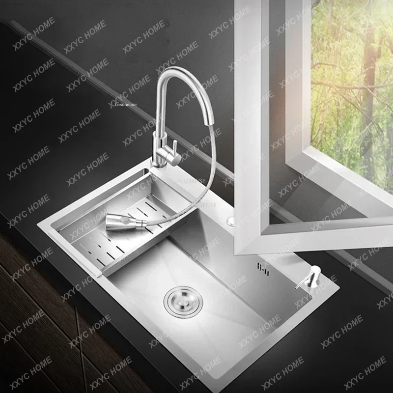 Смеситель для раковины из нержавеющей стали