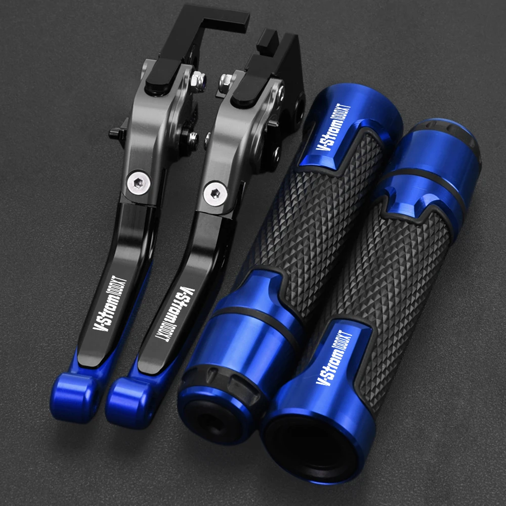 

Motorcycle Adjustable Brake Clutch Levers Handlebar grips For Suzuki VSTROM1000XT DL 1000XT 2014-2021 2020 2019 2018 2017 2016