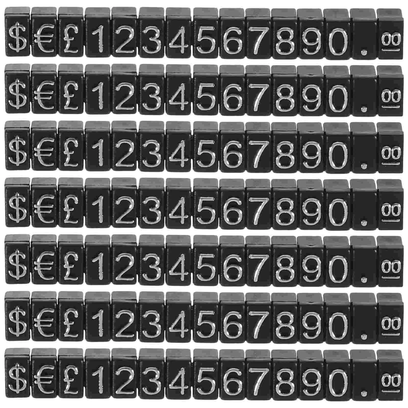 10 комплектов кубиков ценников регулируемый куб в сборе счетчик цен стенд