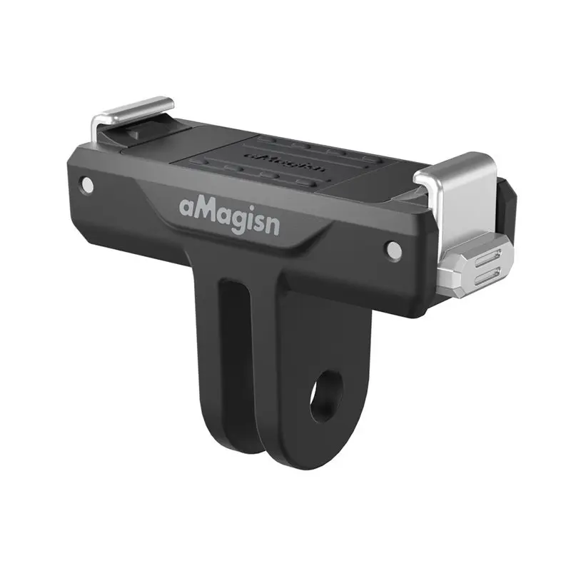 Фото Пластиковое быстросъемное крепление AMAGISN с магнитной функцией для DJI NANO Action6, аксессуары для камер DJI №1